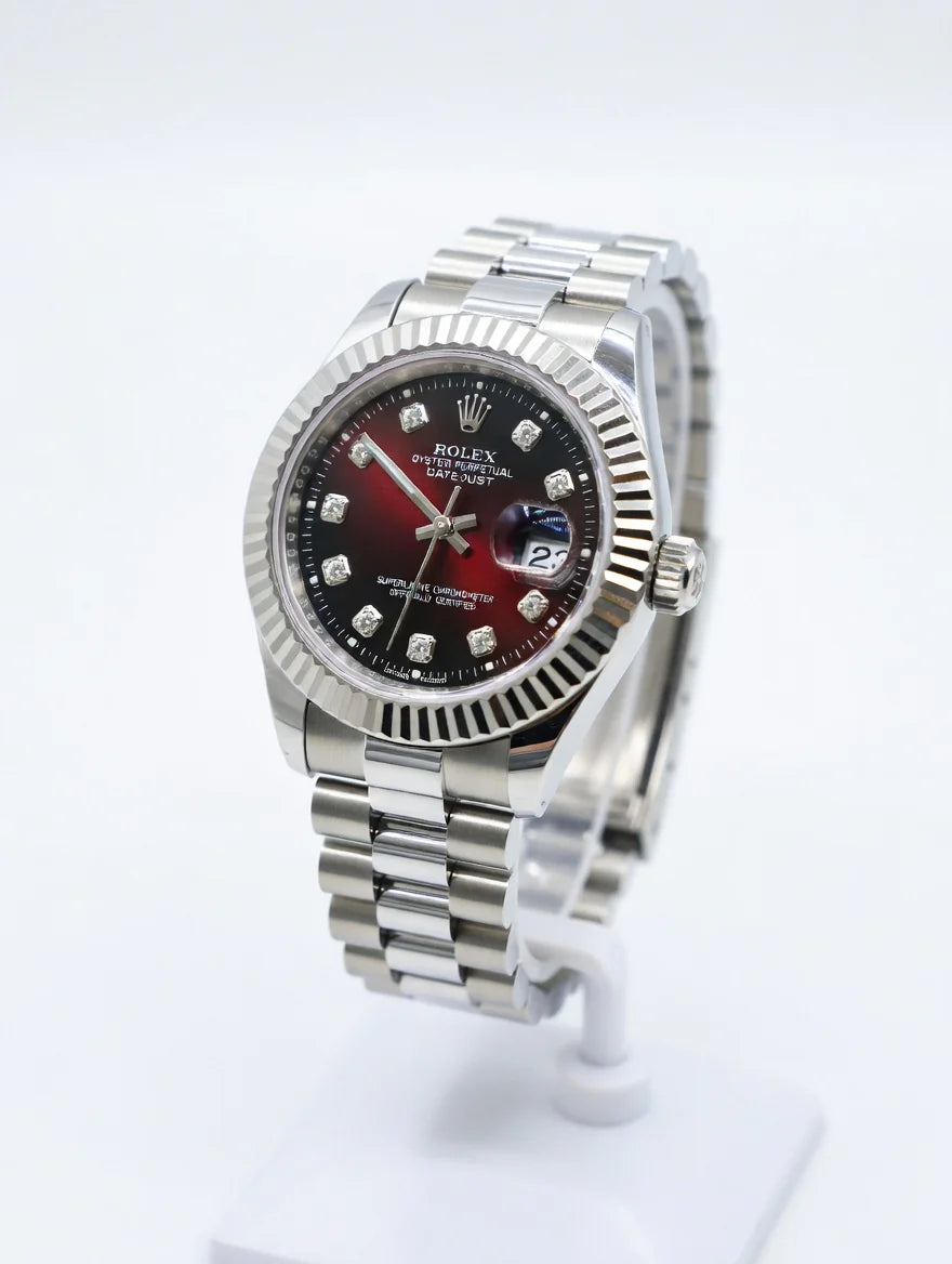 Luxury Datejust Style Watch | Premium Diamond-Dial Collection