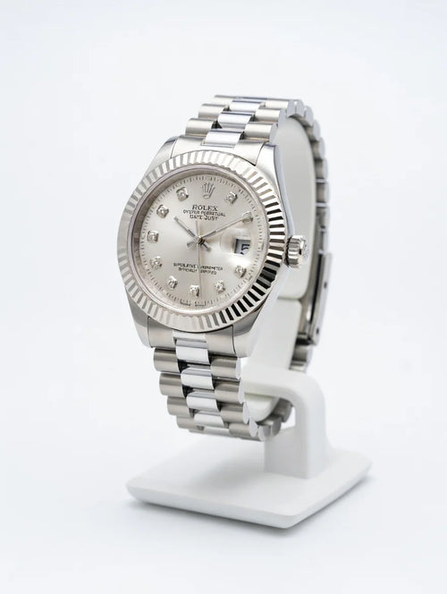 Luxury Datejust Style Watch | Premium Diamond-Dial Collection