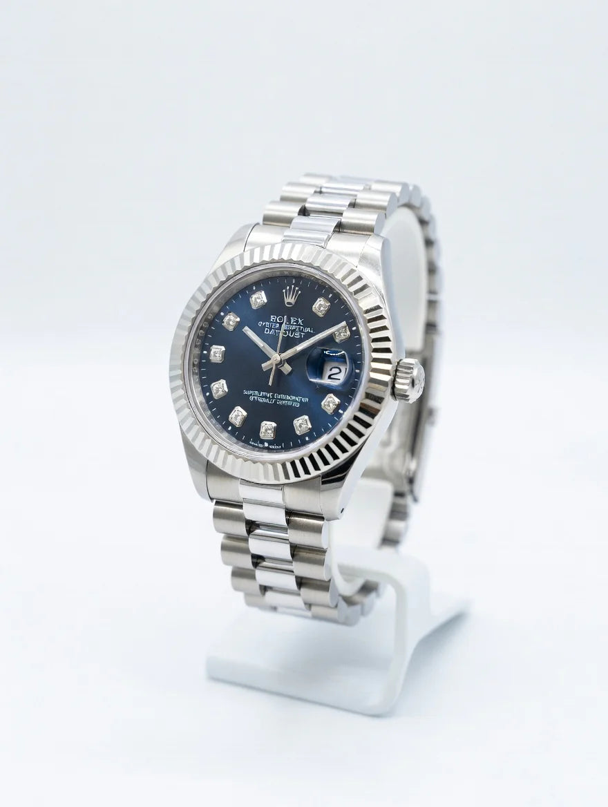 Luxury Datejust Style Watch | Premium Diamond-Dial Collection