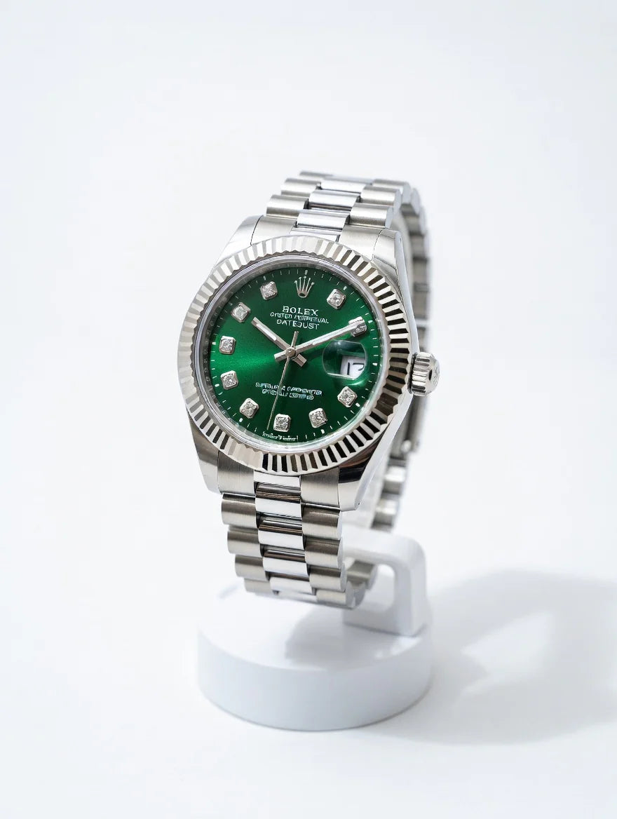 Luxury Datejust Style Watch | Premium Diamond-Dial Collection
