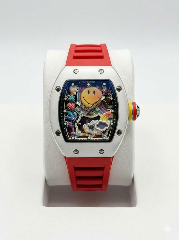 The Ultimate High-Horology Icon: Richard Mille RM 88 Automatic Tourbillon ‘Smiley’ Edition