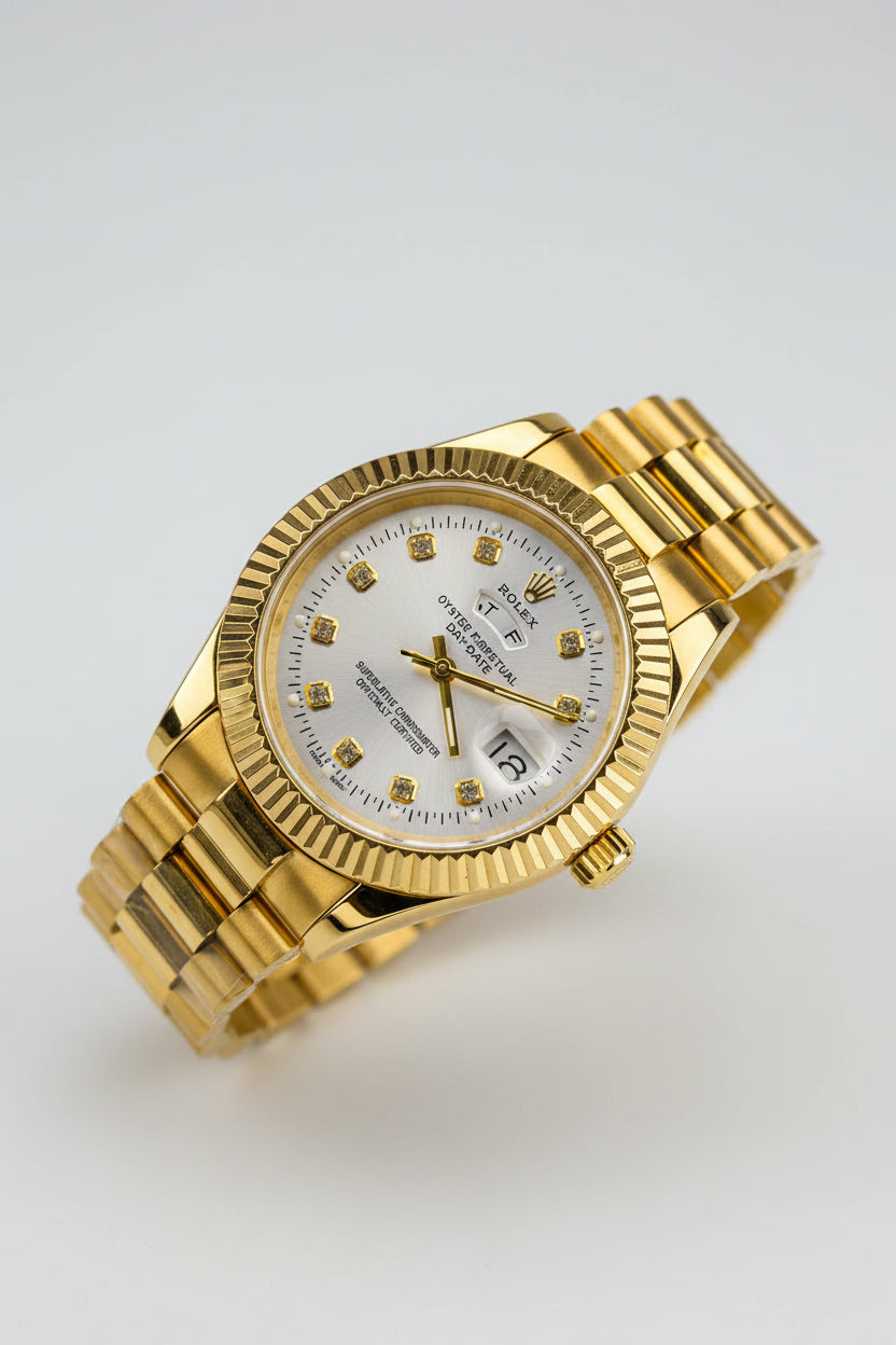 Rolex Day-Date President | Gold & Diamond-Dial Edition (AAA Quality)