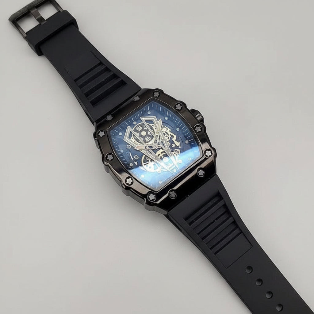 Stealth Mode Activated: Premium Blackout Richard Mille Sport Watch