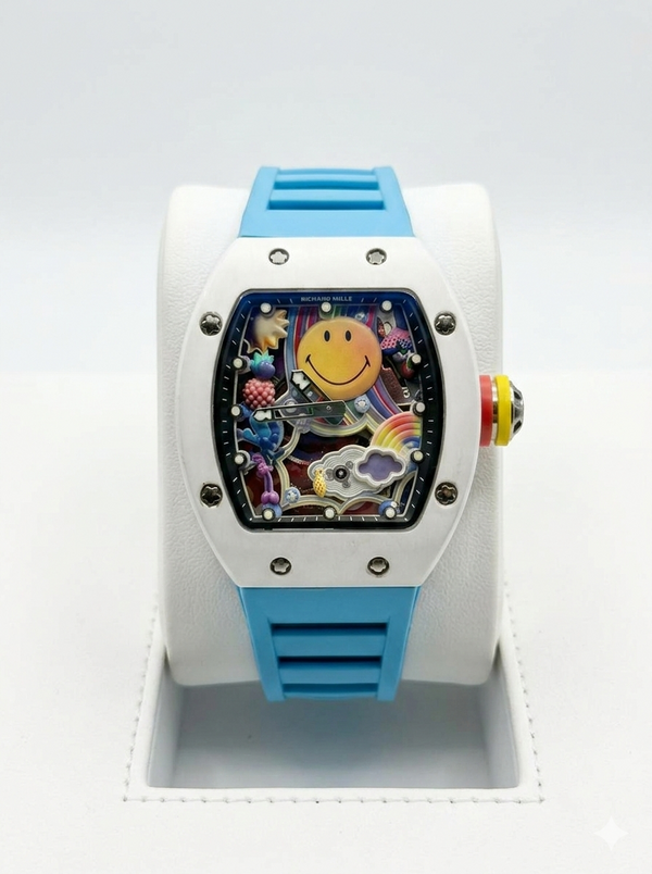 The Ultimate High-Horology Icon: Richard Mille RM 88 Automatic Tourbillon ‘Smiley’ Edition