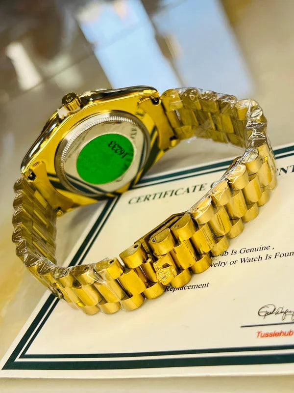 Rolex Day-Date President | Gold & Diamond-Dial Edition (AAA Quality)
